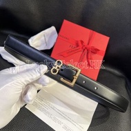  💚Brand New✨Ferragamo 2.5cm 腰帶 皮帶 黑色