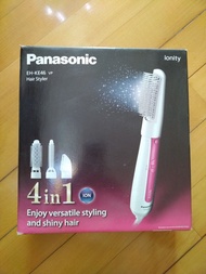 包京東送上門 只得一套🌈Panasonic 樂聲牌 EH-KE46 VP 4合1 負離子美髮造型器