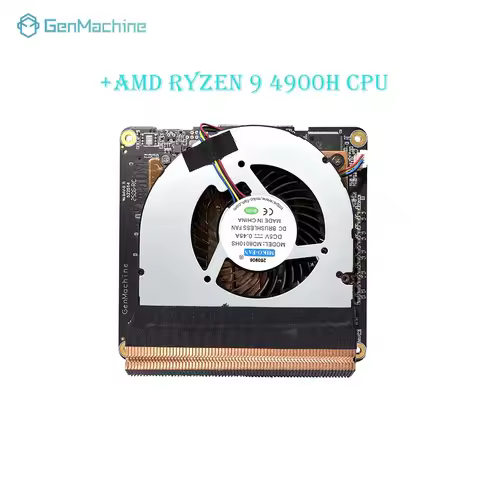 Genmachine AMD Ryzen 9 4900H CPU+Motherboard Kit Ryzen Motherboard placa mae For Laptop MINI PC Moth
