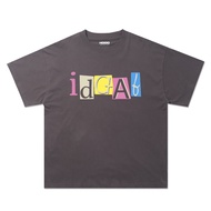 Dua Lipa Idgaf Oversize T-shirt Dark Gray Black
