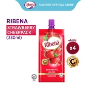 Ribena Cheerpack Strawberry 300ml   x 4s