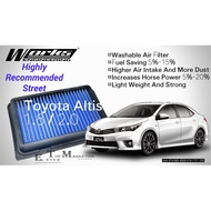 WORKS ENGINEERING Air Filter Toyota Altis '07 E170  Vios '07 NCP93 Harrier '14 XU60 Wish ZGE20 (WASH