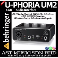 Behringer U-Phoria UM2 USB Audio Interface (UM-2 / UM 2)