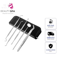 Stainless Steel Oral Hygiene Kit with Mirror