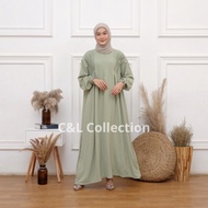 Gamis Syari Premium Dress Abaya Syari Muslimah Dress Abaya Premium