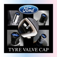 Ford Tyre Valve Cap Ford Tire Valve Cover (4 pcs) .