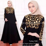 Nurha Abaya Premium Gamis Saudi Maxi Arab Dress Turkey Baju Muslim