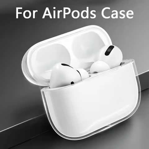 Transparent Earphones Case Hard PC Clear Headphone Cover For Apple Airpods 3 For AirPods Pro 1st 2nd