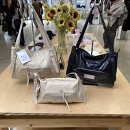 Ma Retro Glossy Motorcycle Style Large Capacity Tote Bag kim Armpit Order Shoulder Bag S8YK