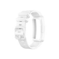 全城熱賣 - 適用於Fitbit Inspire HR 智能手錶硅膠錶帶（白色）
