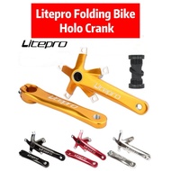 Litepro CrankSet Folding Bike 54T/56T Basikal Lipat chainring crank