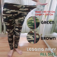 Sport Legging Army 6914 Premium Long Pants SizeBIG