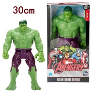 30cm Comics Avengers Action Figures For Marvel Hulk Model Collectibles Decoration Doll Kids Toy Birthday Gift