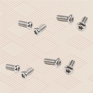 T6 Replacement Orbital & Temple Screws for X Squared OO6011 Sunglasses Metal Frame, Stainless Steel 