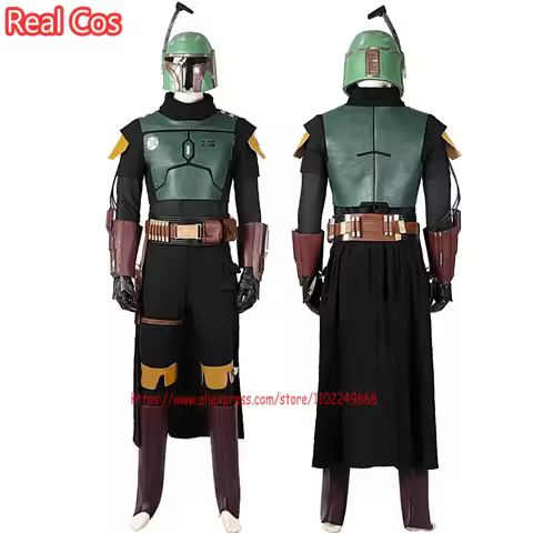 [Customized] Halloween Carnival Clone Cosplay Boba Fett Costume Superhero Star Armor Outfit Battle S