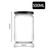 [In Stock] Balang Kaca Bulat 圆形玻璃瓶 (现货）Air Tight round glass jar
