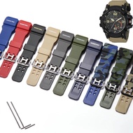 Watchband Accessories Resin Strap Suitable for Casio Mudmaster GG1000 GWG100 GSG100 Men Watch Band