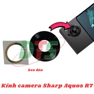 Sharp Aquos R7 camera glass with glue