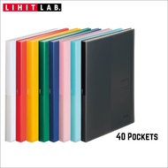 LIHIT LAB.  Soeru Clear Book A4 40 Pocket N-8102