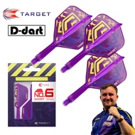 TARGET K FLEX DARTS FLIGHT-【 No.2/No.6】STANDARD WORLD CHAMPION (LUKE LITTLER) K-Flex Dart Flights