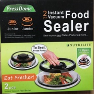 Nutrilite Press Dome instant vacuum food sealer amway penutup makanan