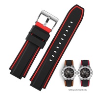 New Watchband For Casio G-shock Watch Steel Heart Men's GST-B400-1A Fashion Belt Silicone Convex Rubber Strap Wristband