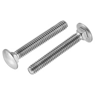 [M6x25mm] SUS304 Carriage Bolt (DIN603) Bolt Skru Pagar