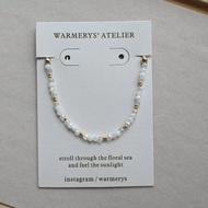 meltwater thin bracelet • 幼手鏈 氣質 透明感 閨蜜 聖誕禮物