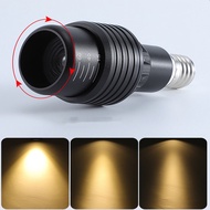 E27 LED Bulb Anti-Glare Spotlight Zoom Spotlight Angle Adjustment COB Downlight 7W 10W 12W Dining Room/Living Room Coffee Bar