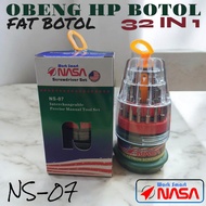 OBENG JAM SET BOTOL NASA BIG 32 IN 1 NS07