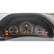 METER CLUSTER MERCEDES-BENZ W210 ORIGINAL USED tested