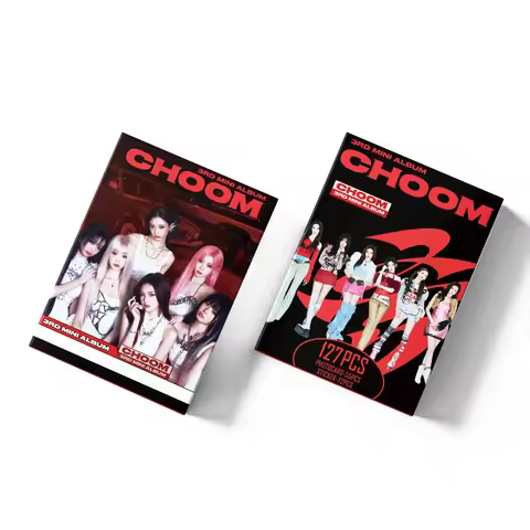 92/127pcs Lomo Cards Stickers Set CHOOM New album Photocards fans peripheral album decoration commem