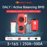 Daly Smart BMS with BT+ Hardware Active Balancer 1A Current with Fan 4S 8S 150A 200A 300A 400A 500A 