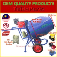 Concrete mini mixer 3.5T mesin pembancuh simen Robin Honda Motor