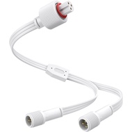 Pemisah Penyambung Y untuk Lampu Luar Kekal Govee, Kord Sambungan Kalis Air Serasi dengan Kord Sambu