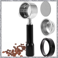 54mm Bottomless Portafilter - Complete Set with Dosing Funnel Puck Screen Basket for 54mm Espresso M