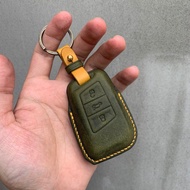 福斯 磨砂油蠟 長版 汽車鑰匙皮套 Volkswagen tiguan allspace