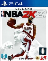 【二手遊戲】PS4 美國職業籃球賽 2021 NBA 2K21 中文版【台中恐龍電玩】