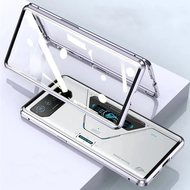【A Happy】 For Asus ROG Phone 7 6 Pro Tempered Glass Phone Flip Case For Rog Phone 6 5 5S 7 Pro 360 D