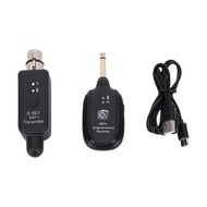[musbmy] Guitar Wireless Transmitter Receiver Microphone System with XLR Zero Loss 24bit 48KHz 2.4GH