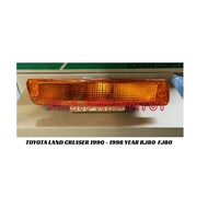 TOYOTA LAND CRUISER 1990 - 1998 YEAR BJ80 FJ80 HJ80 HZJ80 FRONT BUMPER SIGNAL LIGHT LAMPU