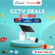 [ Watch Live & Grab Deal ] TP‐Link Tapo C410 Kit | Solar‐Powered 2K 3MP Wire‐Free Cam | Battery | IP