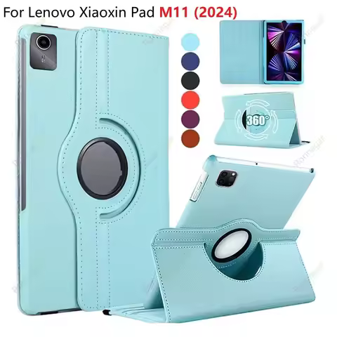 360 Rotating Case for Lenovo Pad 11 2025 TB335FC for Xiaoxin M11 TB330FU 11" 2024 for Lenovo Pad 202