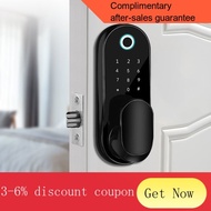 digital door lock Office Smart Fingerprint Lock Indoor Room Bluetooth Electronic Lock Home Security Door Handle Lock Pas