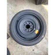 tyre spare Proton Iriz Persona VVT pcd114 2nd ori
