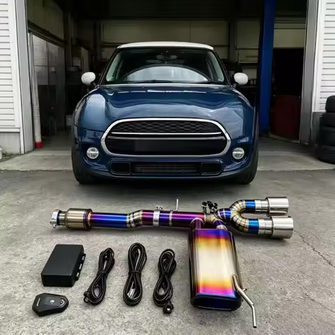 High Quality F56 F60 JCW 2014-2024 Alloy Catback Valvetronic Exhaust Muffler Tuning