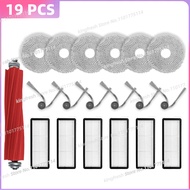 ใช้งานได้กับ (Roborock QR 798 / QR 598 / Roborock QV 35A) ชิ้นส่วนสูญญากาศลูกกลิ้งหลักแปรงตัวกรอง HE