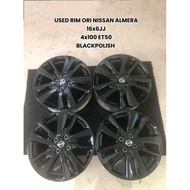 USED RIM ORIGINAL NISSAN   16inch FOR ALMERA SENTRA MARCH