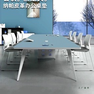 Conference Room Tablecloth Feel Rectangular Leather Table Mat Waterproof Rinse-Free Office Work Posi