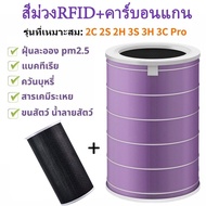 🚛 จัดส่งทันที (มี RFID) ไส้กรองอากาศ Xiaomi Mi Air Purifier Filter 2S 2H 3H 3C Pro 4Lite 4 มีกรองคาร์บอน